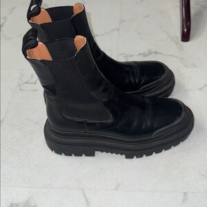 Zara Black Ankle Boots